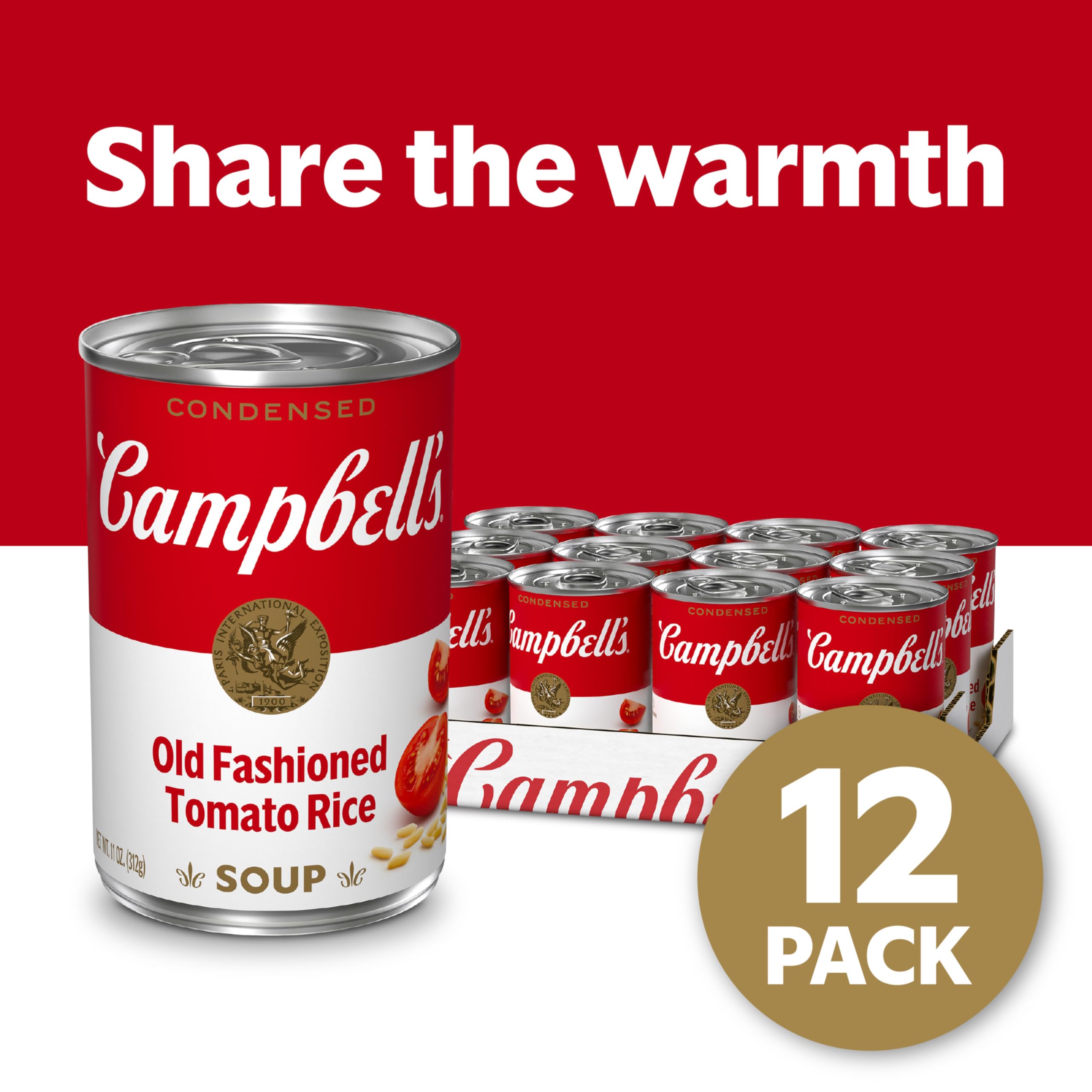 キャンベル☆レア☆ Campbell⭐︎campbell's ライス缶 Amazon.com : Campbell's Condensed Old Fashioned Tomato Rice Soup